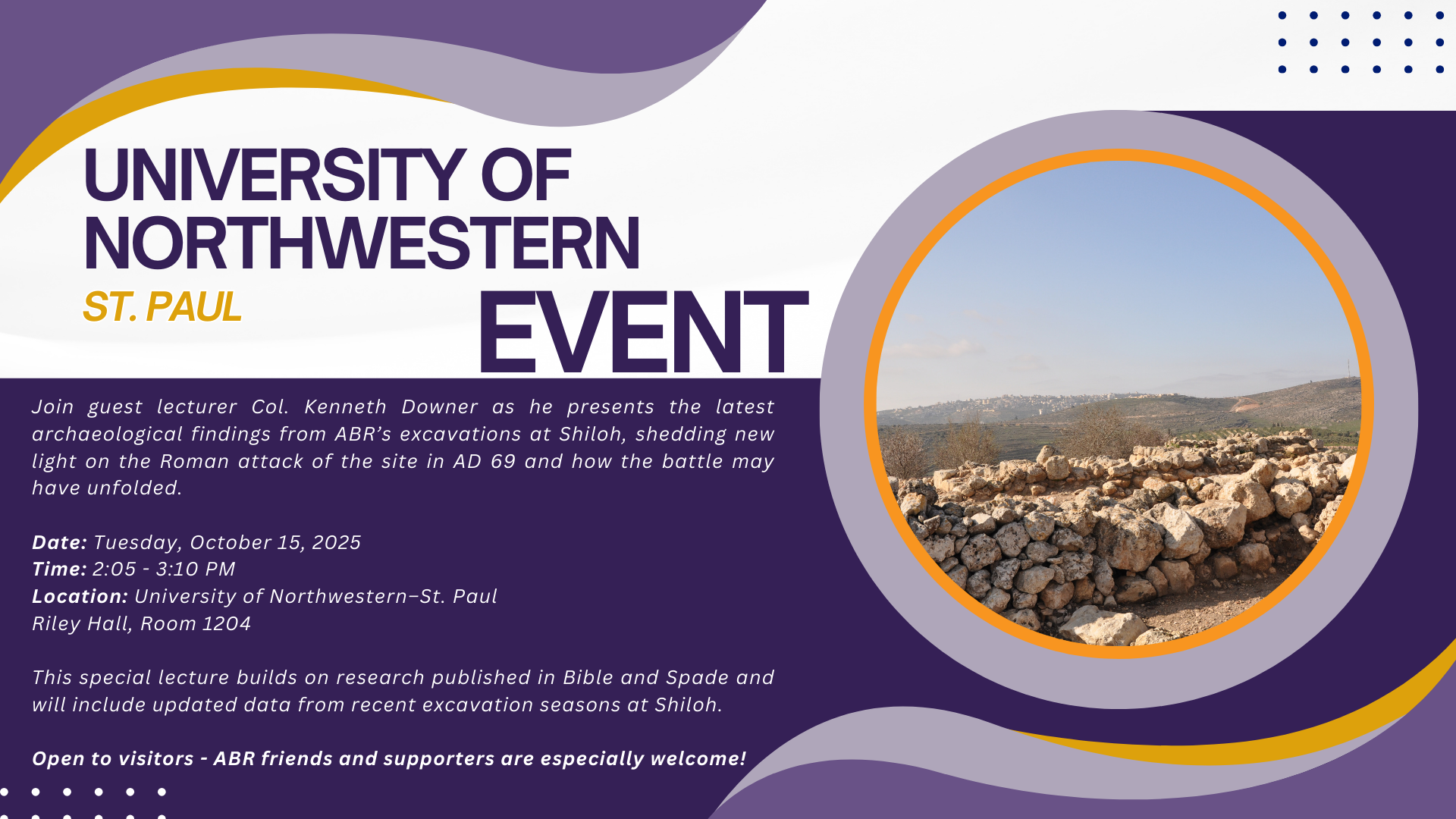 Blue and Yellow Modern Event Organizer Presentation
