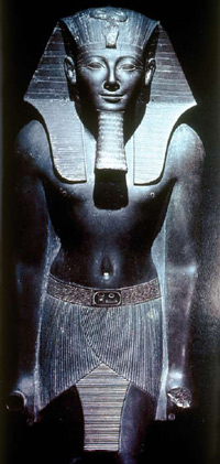 Statue of the great Pharaoh Thutmosis III