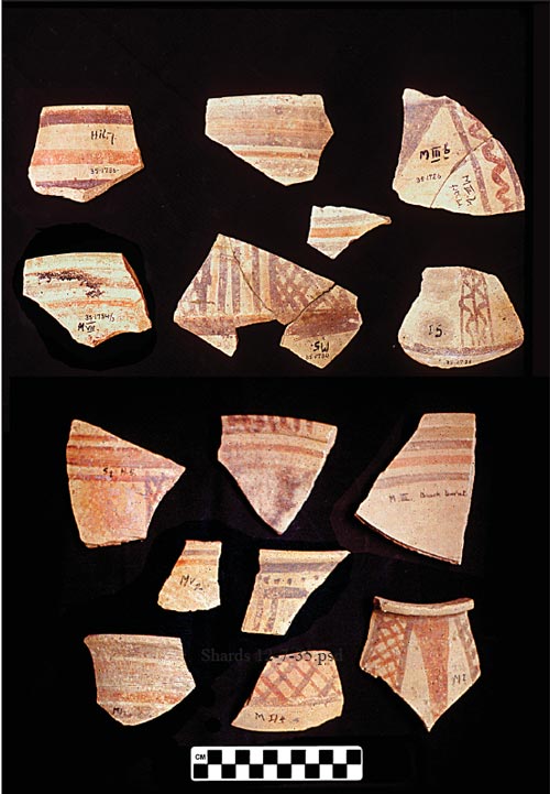 15th century BC pottery Gar