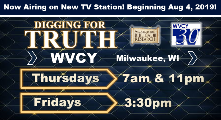 DIGGING FOR TRUTH now broadcast on WVCY TV